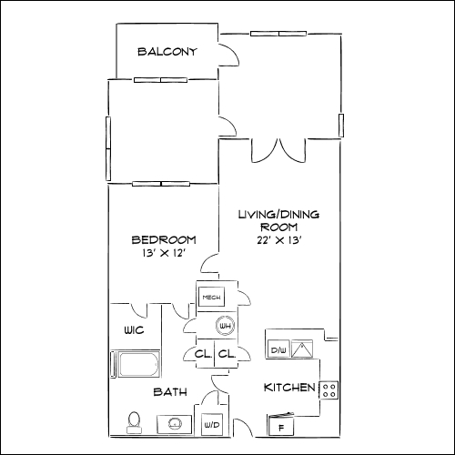 Floor Plan Diagram