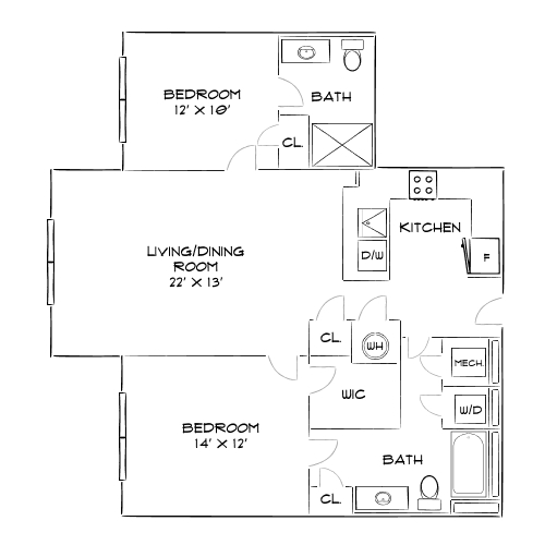Floor Plan Diagram