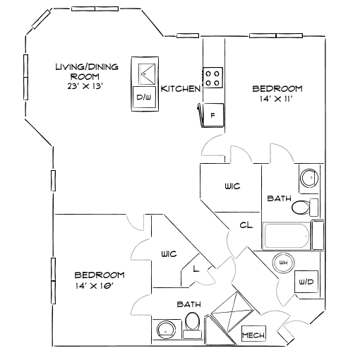 Floor Plan Diagram